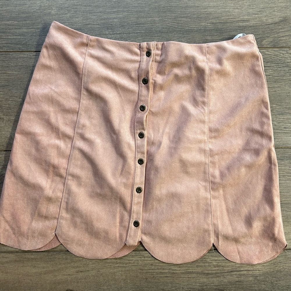 Pink skirt